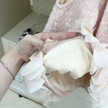 Children's Dress with Sparkly Bow