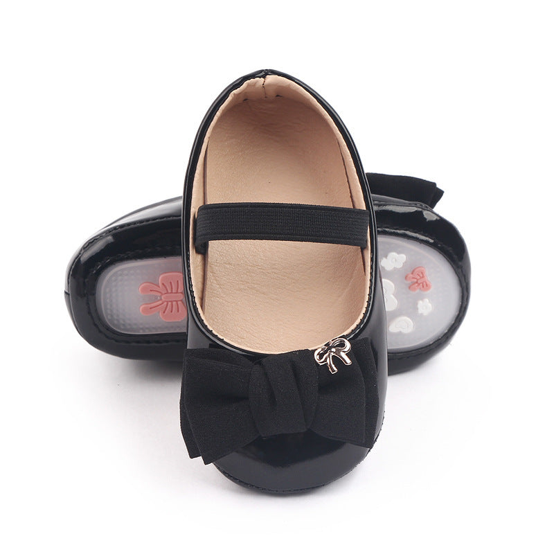 Children's Patent Leather Shoe with Bow