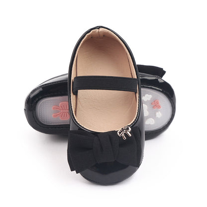Children's Patent Leather Shoe with Bow