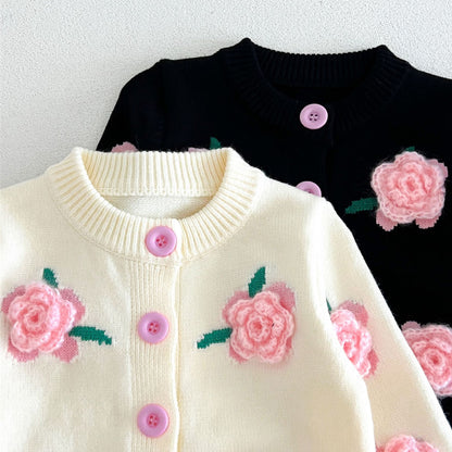Mussi Winter Floral Knit Children's Set