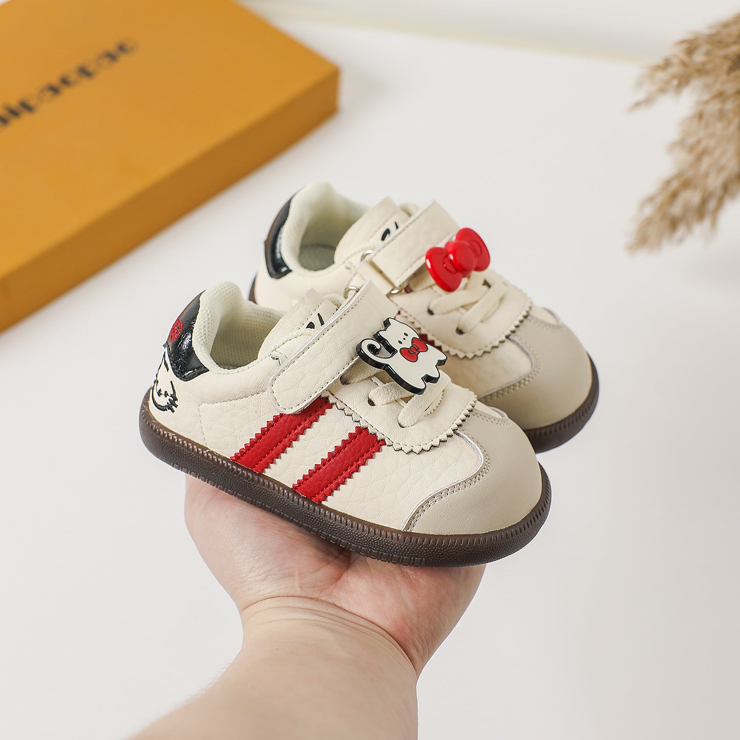 Children's Velcro Kitten Sneakers