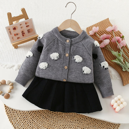 Girls' Sheep Design Set