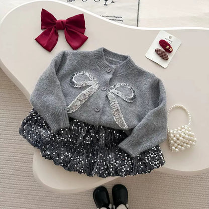 Girls’ Bow & Sparkle Set