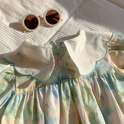 Children's Summer Flower Dress