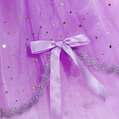 Sparkly Purple Party Dress