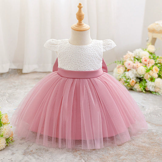 Lace Party Dress and Tulle Skirt