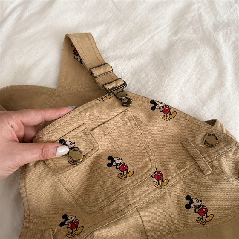 MK Mouse Kids' Overall & Top Set