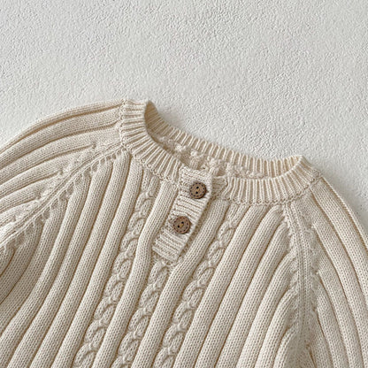 Girls' Knitted Bodysuit