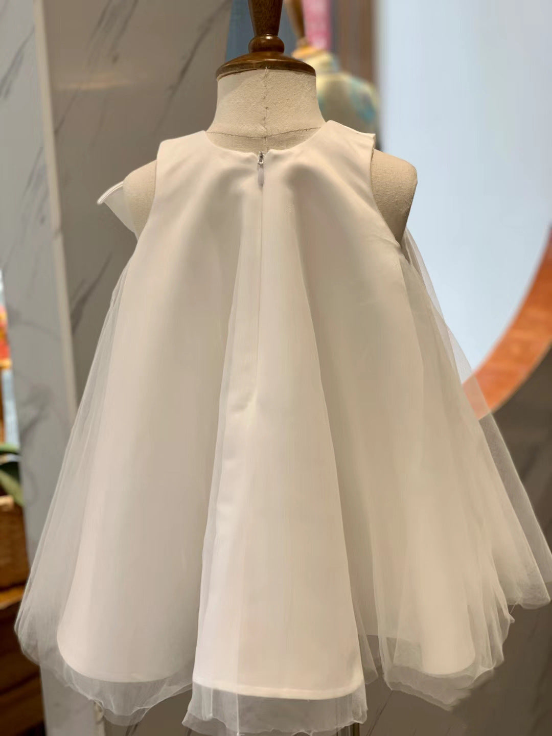 Children's Dress with Bow