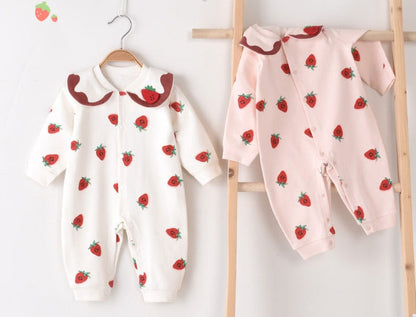 Mono infantil de fresas