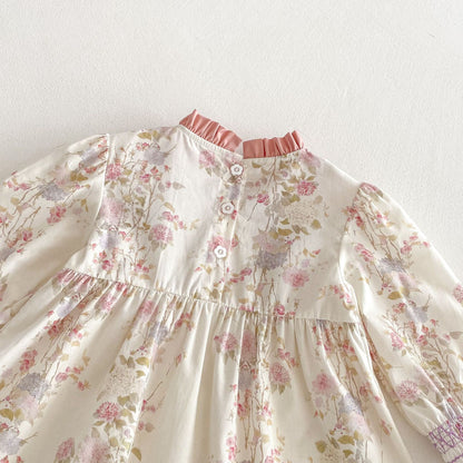 Pink Flower Children's Dress