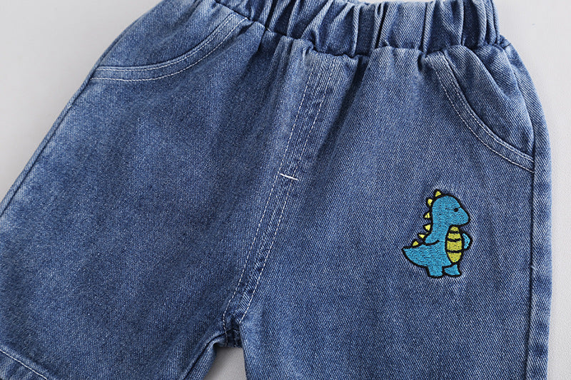 Boys' Dino Polo Shirt Set