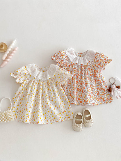 Children's Summer Flower Dress