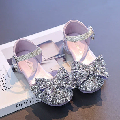 Sandalias de moda para niños brillantes 