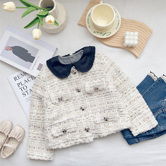 Chaqueta Golinha de tweed para mujer y niño 