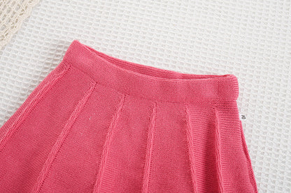 Children's Knitted Set with Bows