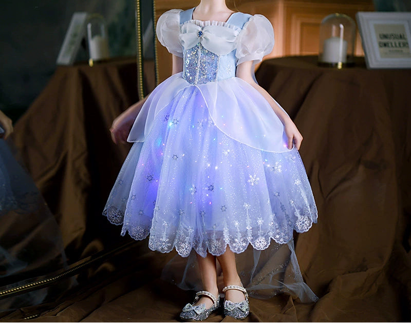 Bright Blue Children's Dress