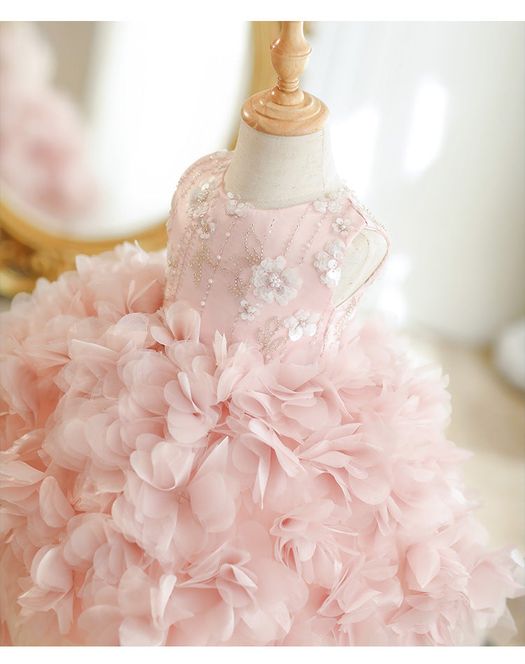 Floral Embroidered Party Dress