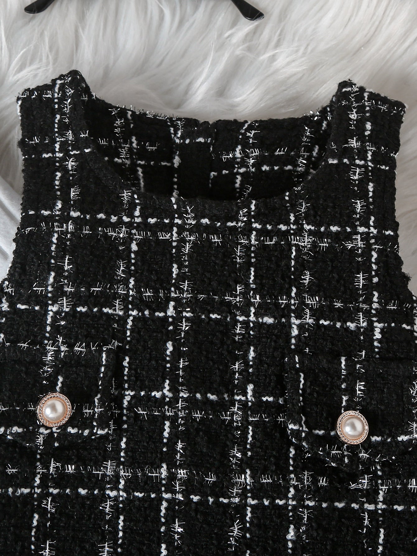 Children's Tweed Dress + Long Sleeves