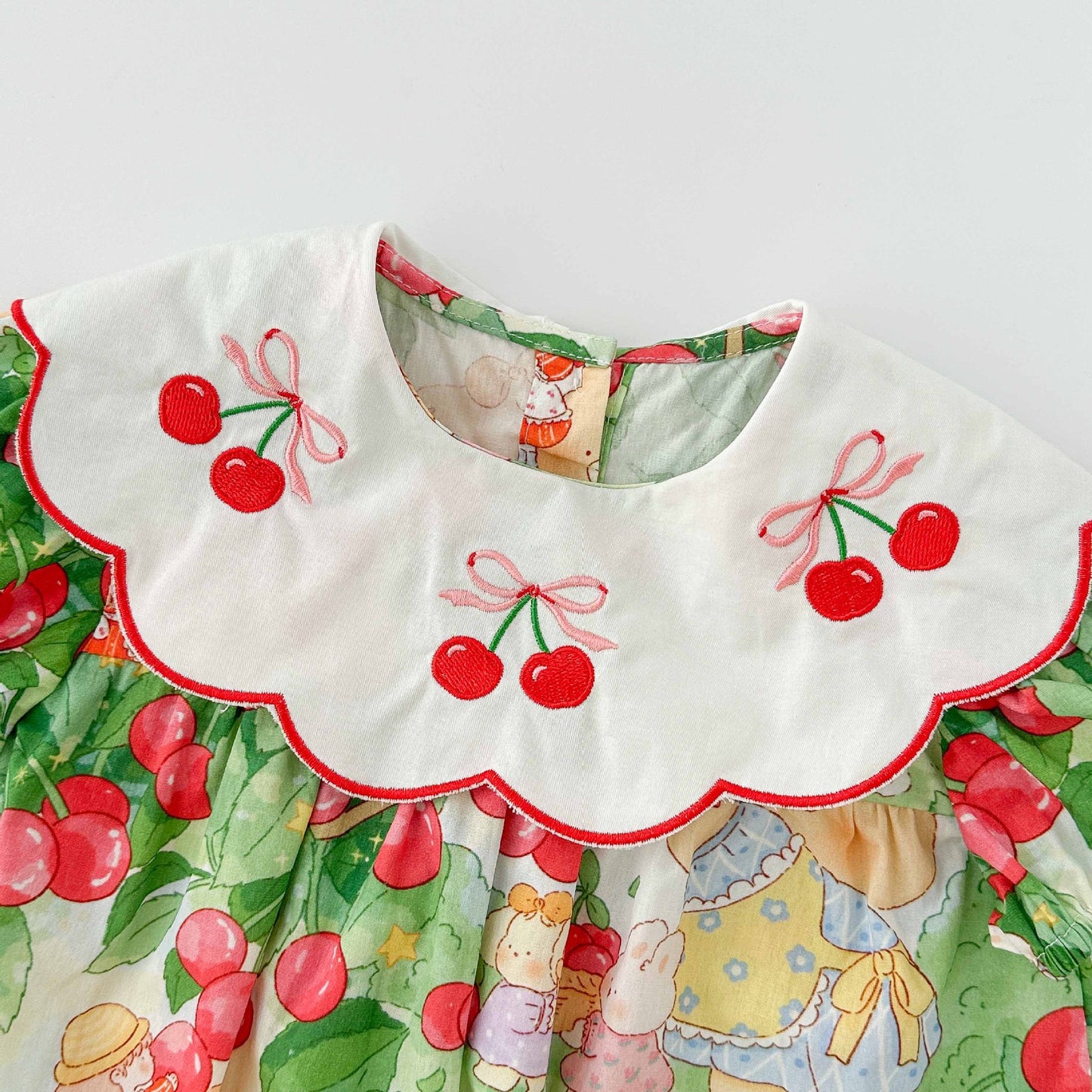 Girls' Cherry Bodysuit