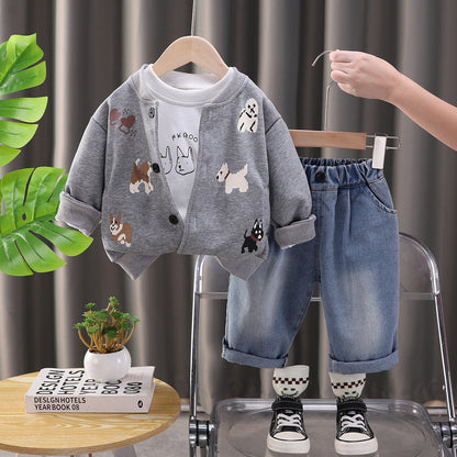 Conjunto de 3 piezas de cachorro para niño 