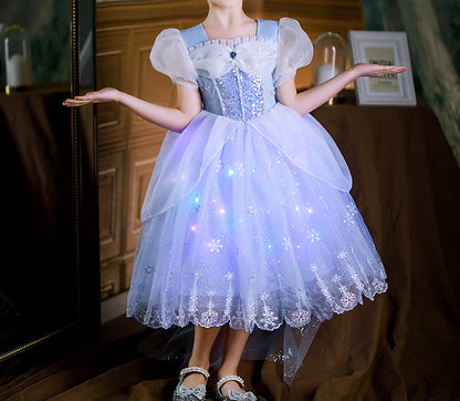 Bright Blue Children's Dress