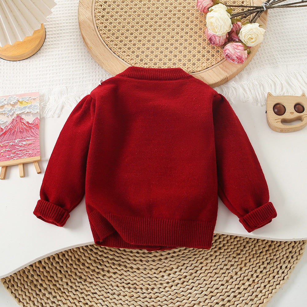 Children's Set with Glitter and Tulle Skirt