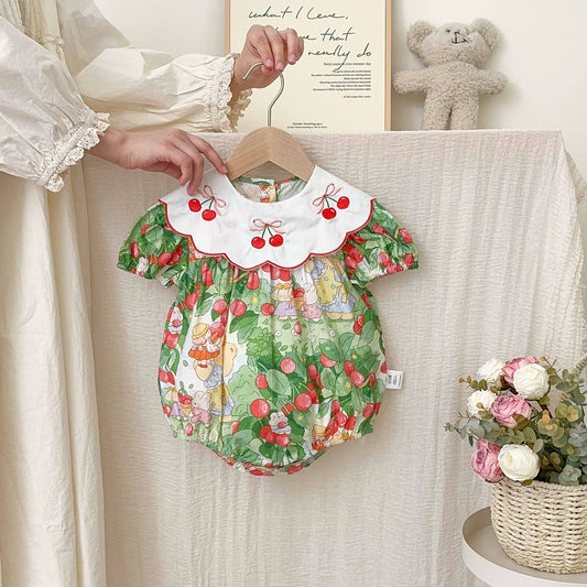 Girls' Cherry Bodysuit