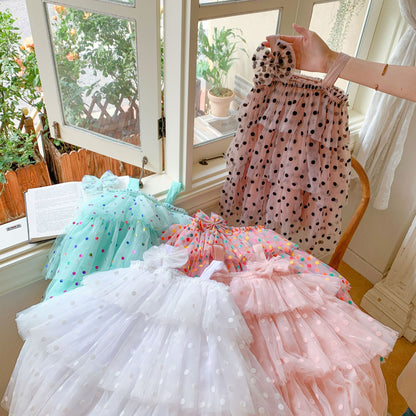 Tule Poá Children's Dress