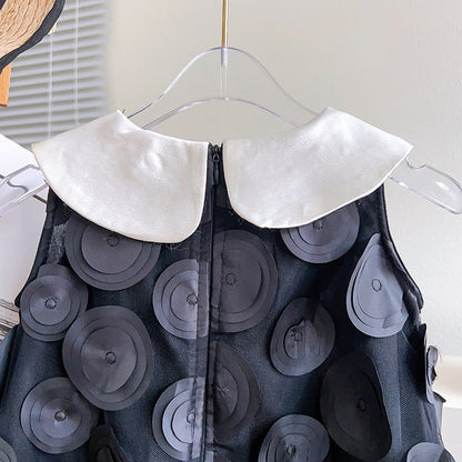 Vestido Infantil Preto Golinha 