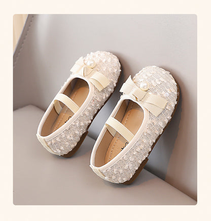 Children's Shiny Pearl Shoe