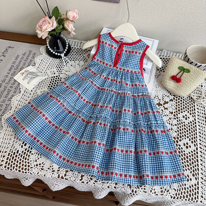 Children's Strawberry Cherry Dress