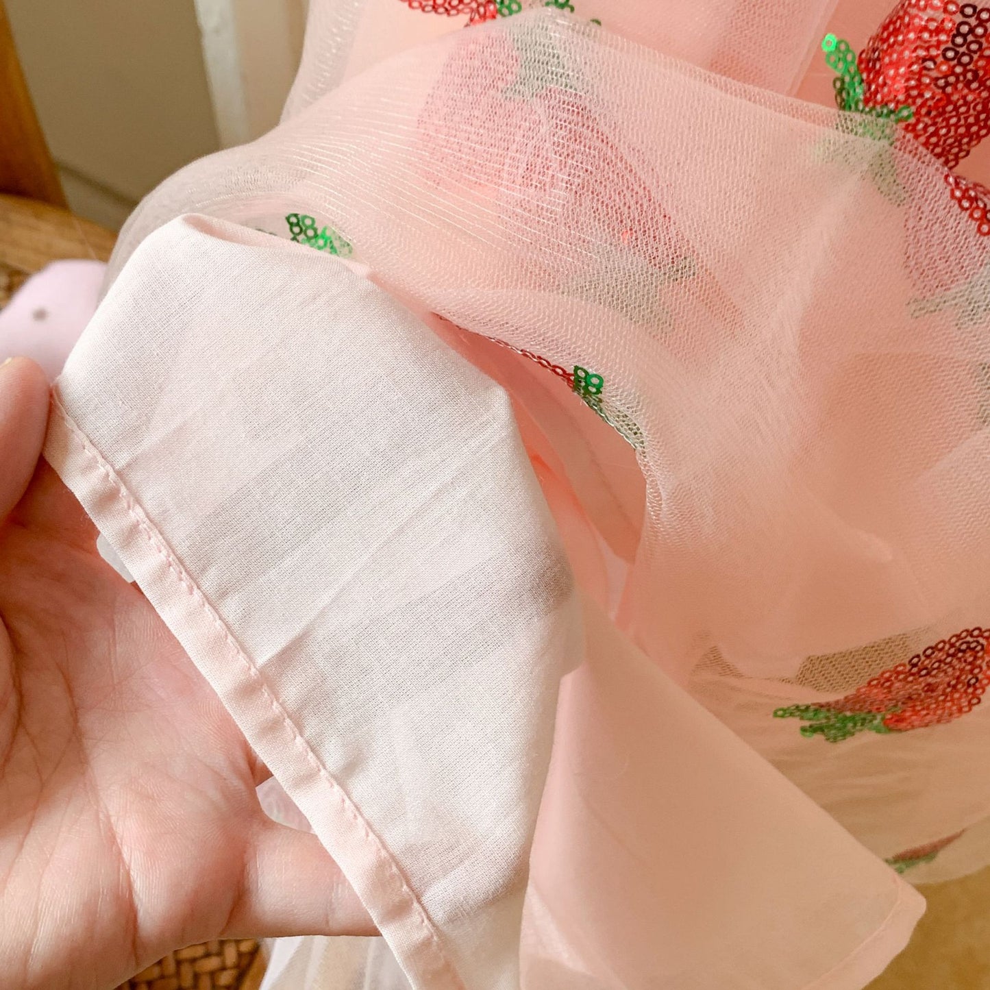 Strawberry Tulle Children's Dress