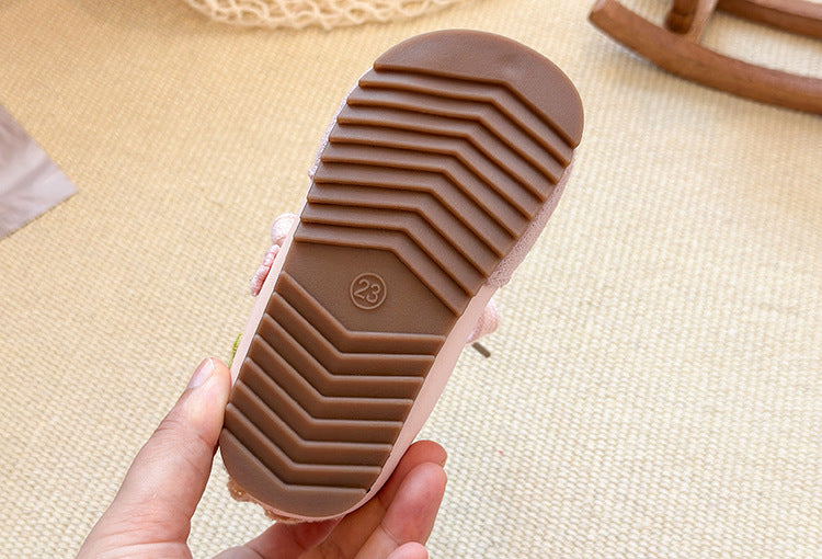 Children's Fashion Sneakers with Little Flowers