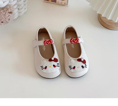Girls' Kitten-Themed Shoes