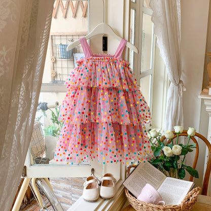 Tule Poá Children's Dress
