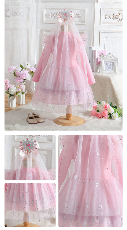 Children's Dress with Sparkle and Tulle