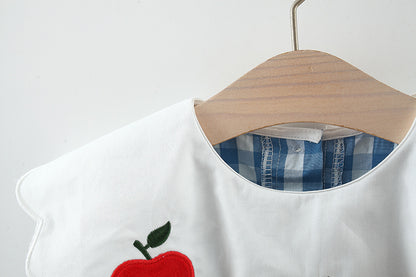Apple Plaid Children's Dress