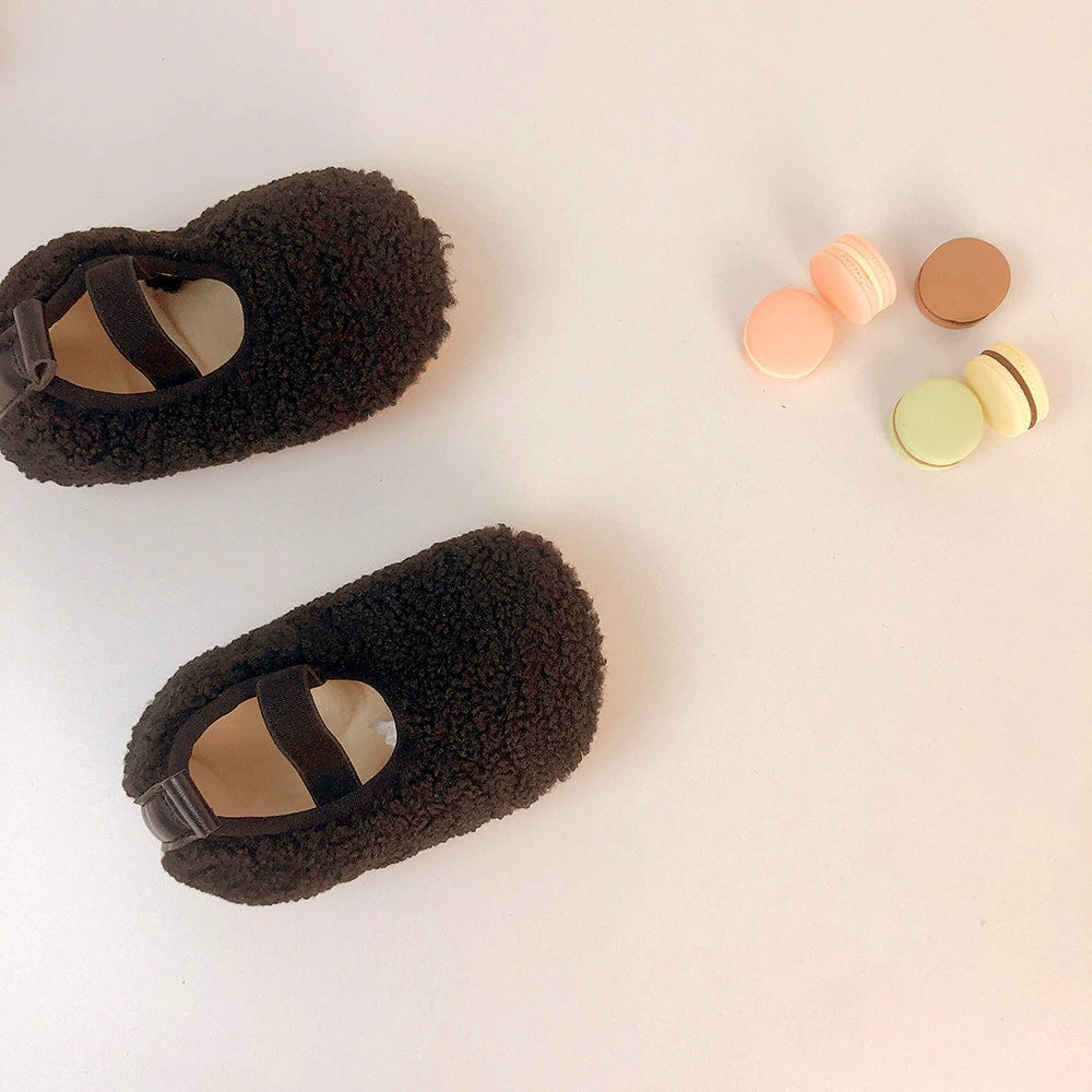 Children's Shoes Plush Soft Sole