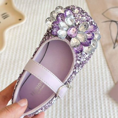 Girls' Rhinestone Shoes