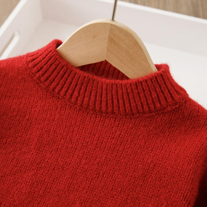 Red Pompom Children's Set