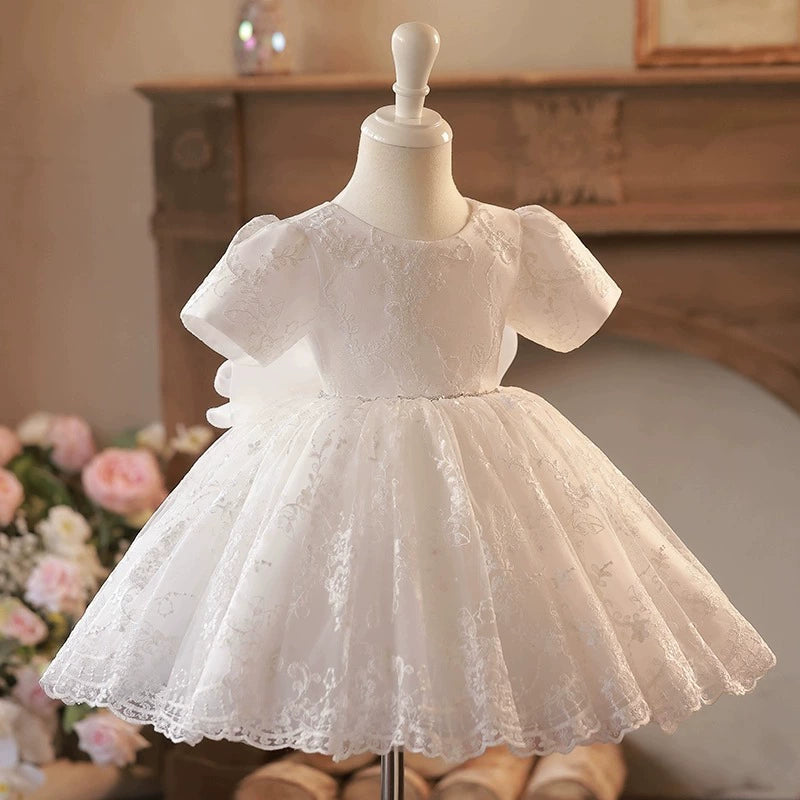 White Lace Party Dress