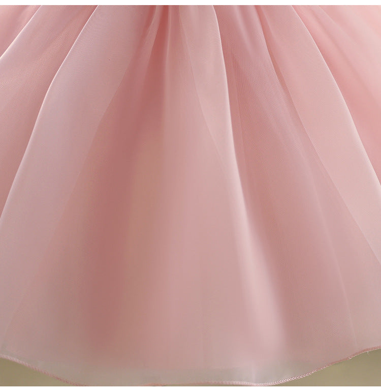 Puffy Bow Party Dress