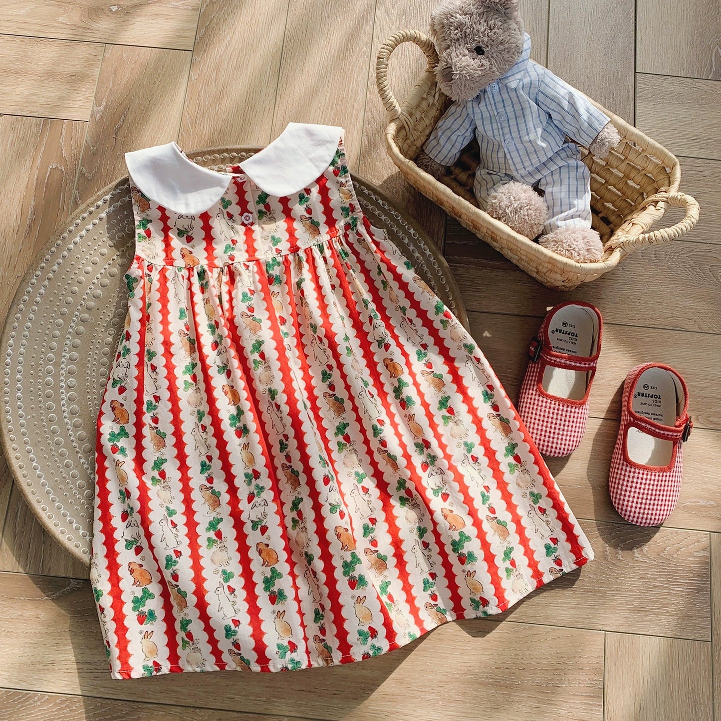 Children's Summer Bunnies Dress