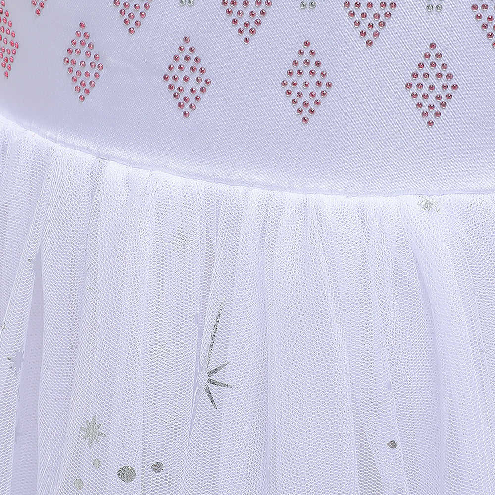 Children's Party Dress with Sparkles + Accessories