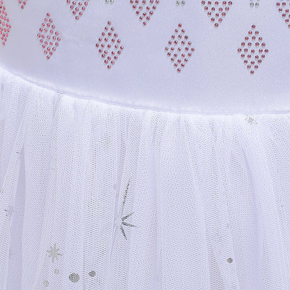 Children's Party Dress with Sparkles + Accessories