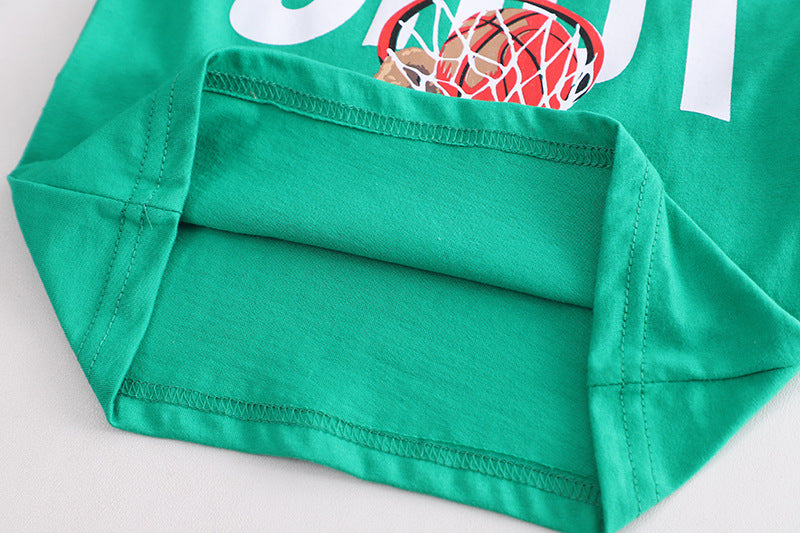 Boys' Teddy Bear Basketball Set