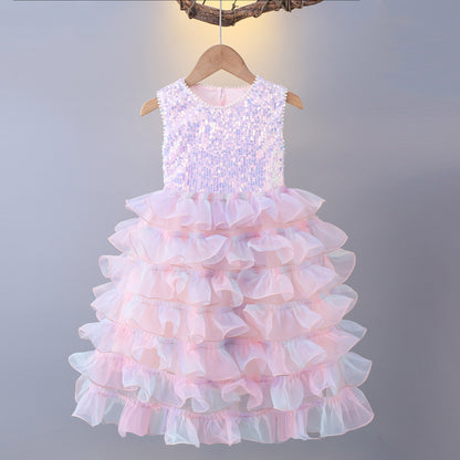 Vestido infantil Brillant Mariposa 