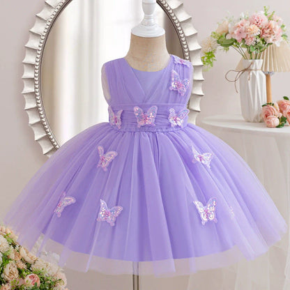 Tulle Butterfly Party Dress