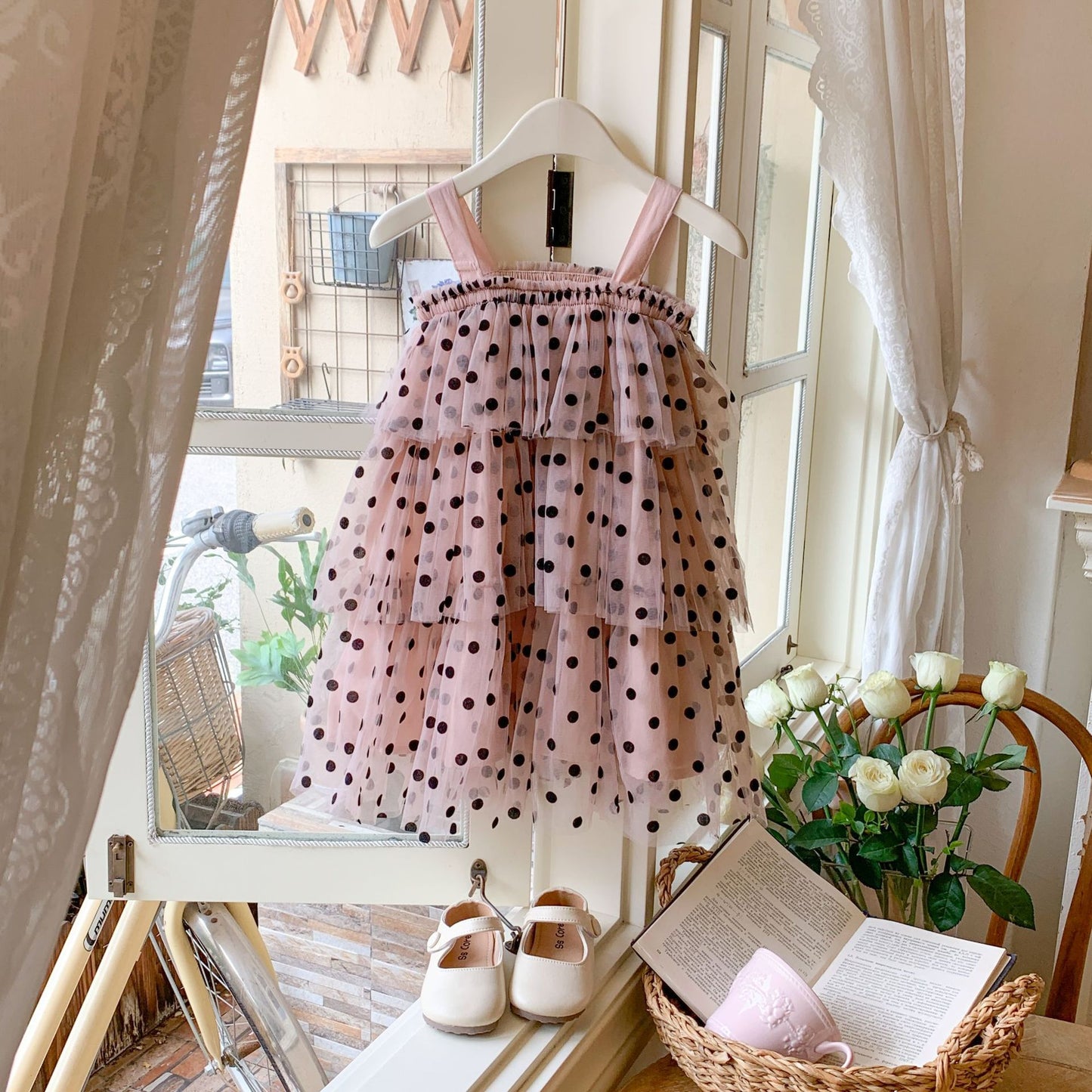 Tule Poá Children's Dress
